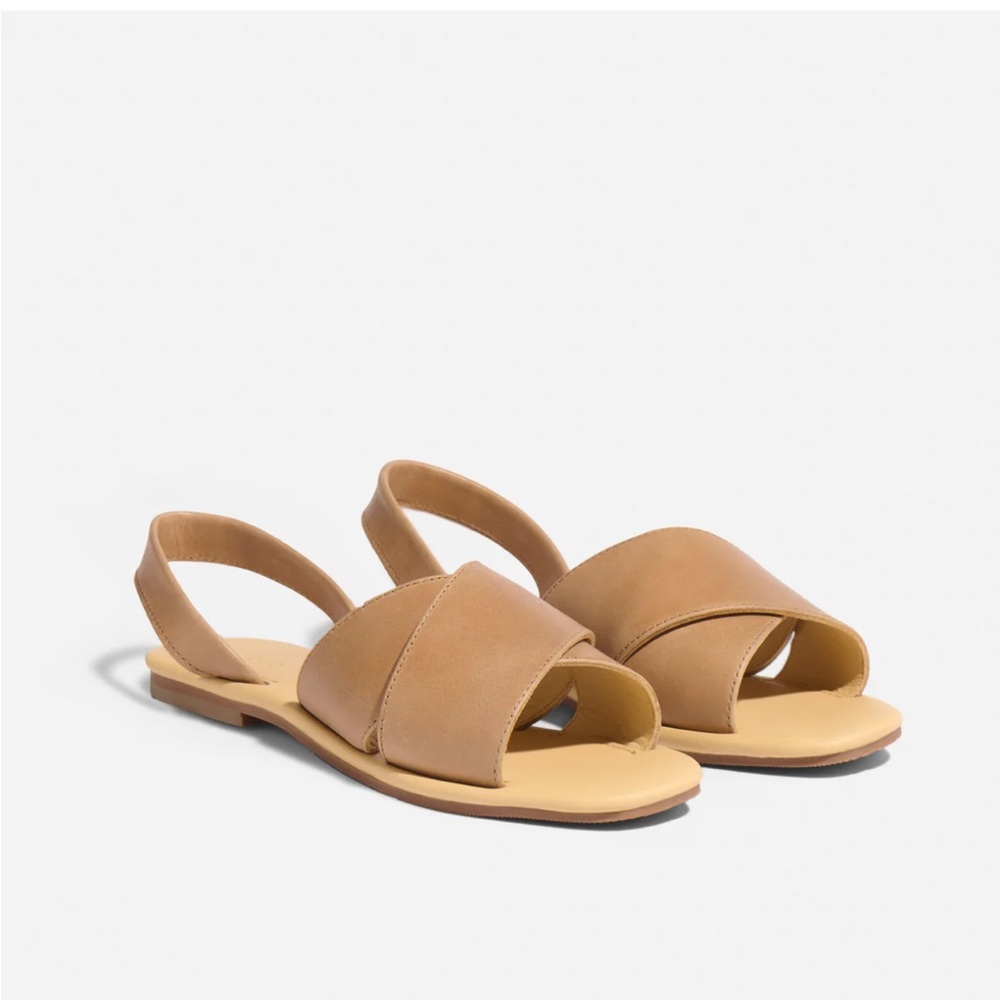 Nisolo All-Day Cross Strap Leather Sandals